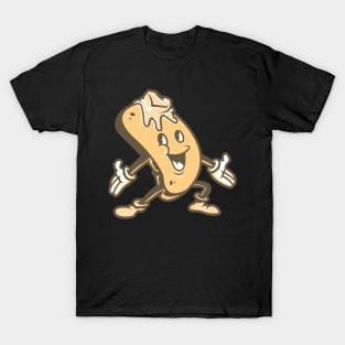 Retro Cartoon Cute Pancake T-Shirt